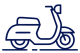 motorcycle-icon-scooter-retro motorcycle-icon-scooter-retro
